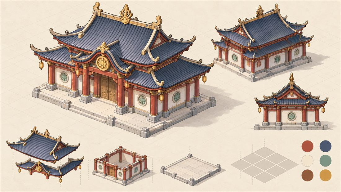 宗门主殿设定图