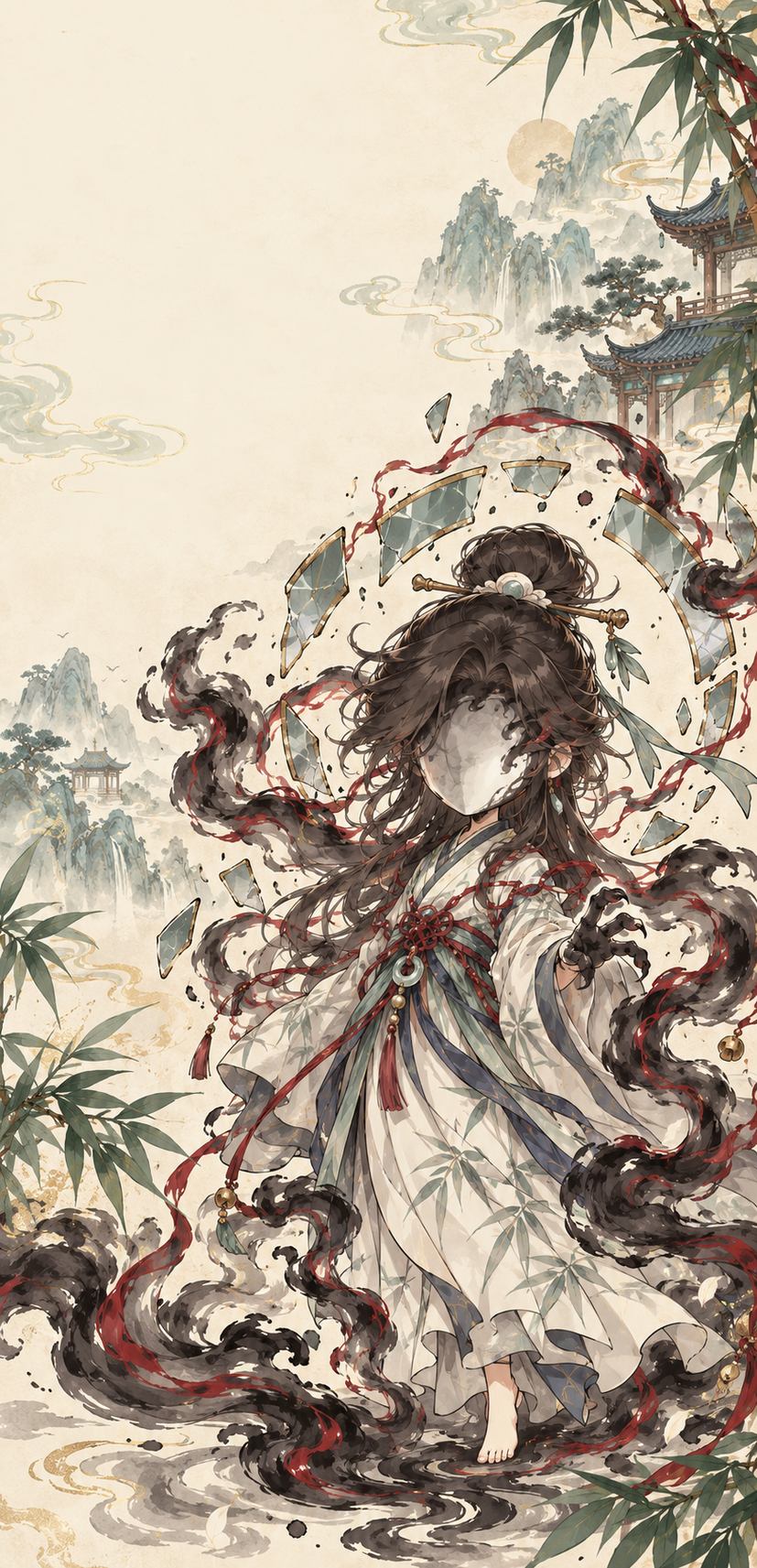 手机壳 · 心魔绕影 · 70×145mm